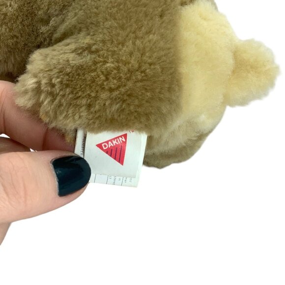 Vtg 1983 Dakin Big Horn Sheep Ram Plush Stuffed Animal Toy 7 Inch Brown - Picture 5 of 8